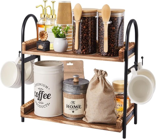 Coffee station organizer - station,
