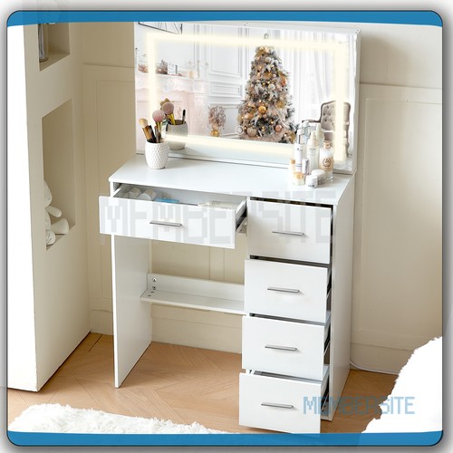 Vanity table with large - table, smart