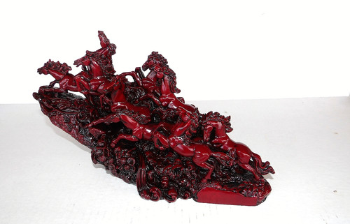 Cherry red resin - large, 9